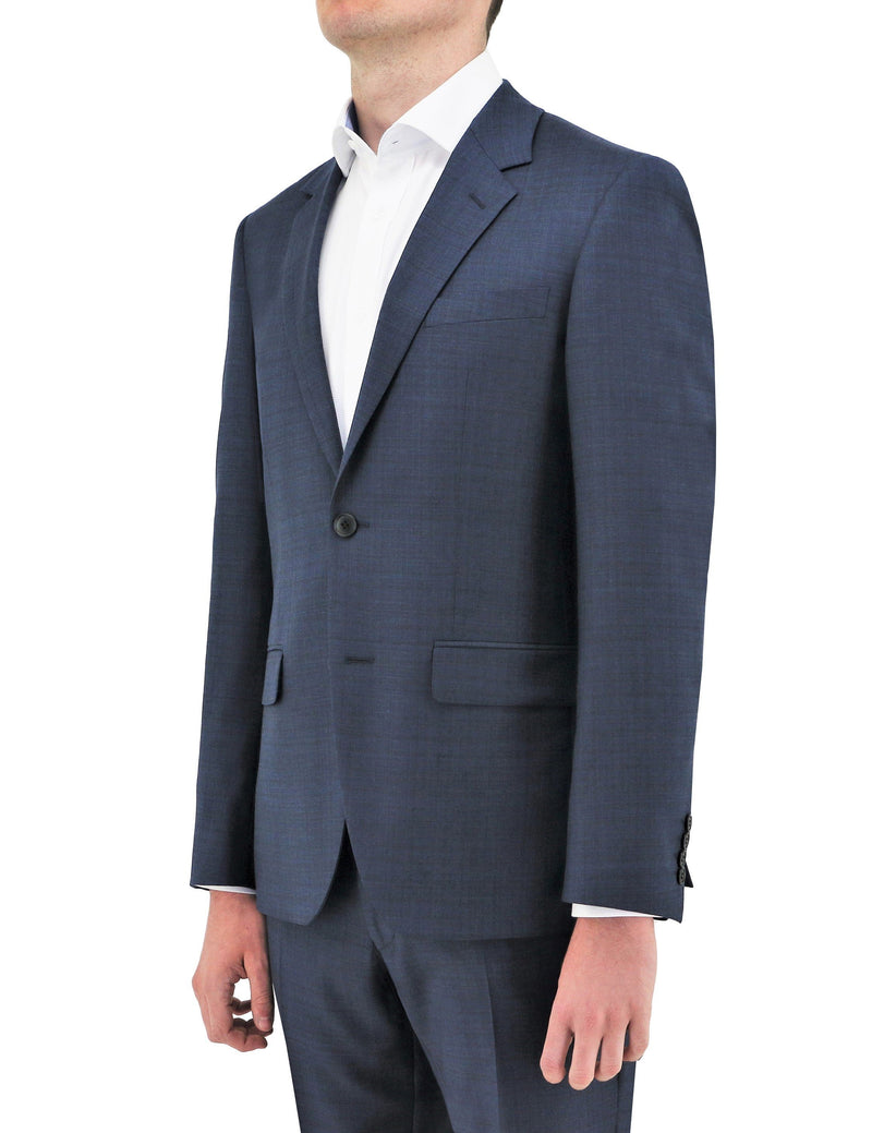 daniel hechter Shape 102 Blue Wool Suit Jacket Suit