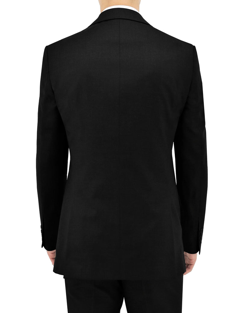 daniel Hechter Shape 106 Black Wool Suit Jacket Suit