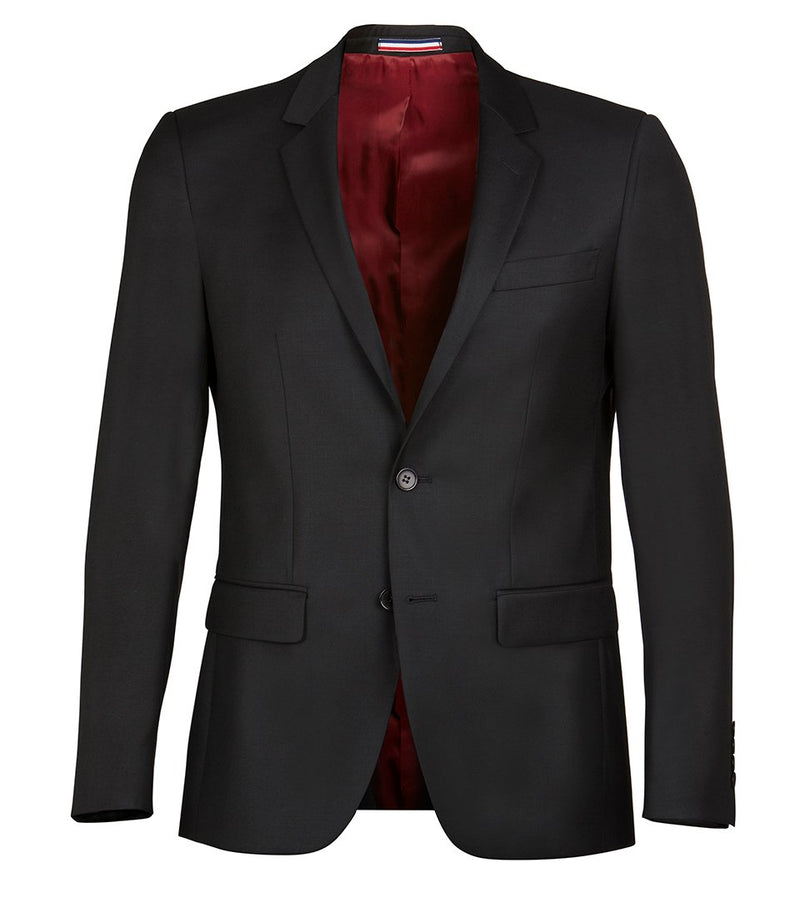 daniel Hechter Shape 106 Black Wool Suit Jacket Suit