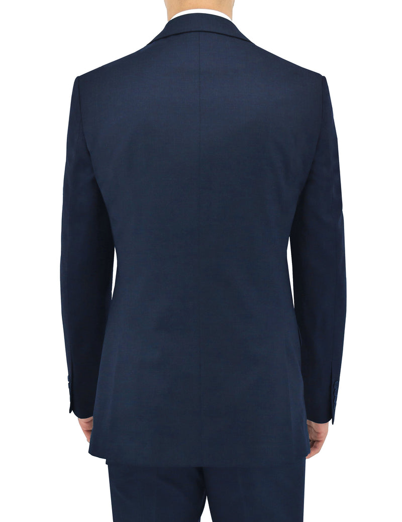 Daniel Hechter Shape 106 Blue Wool Suit Jacket Suit