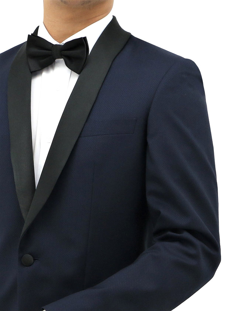 Daniel Hechter Shawl Shape 203 Navy Wool Dinner Jacket Suit