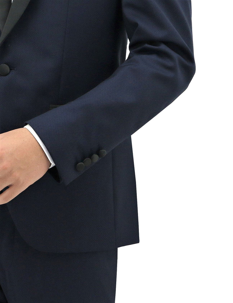 Daniel Hechter Shawl Shape 203 Navy Wool Dinner Jacket Suit