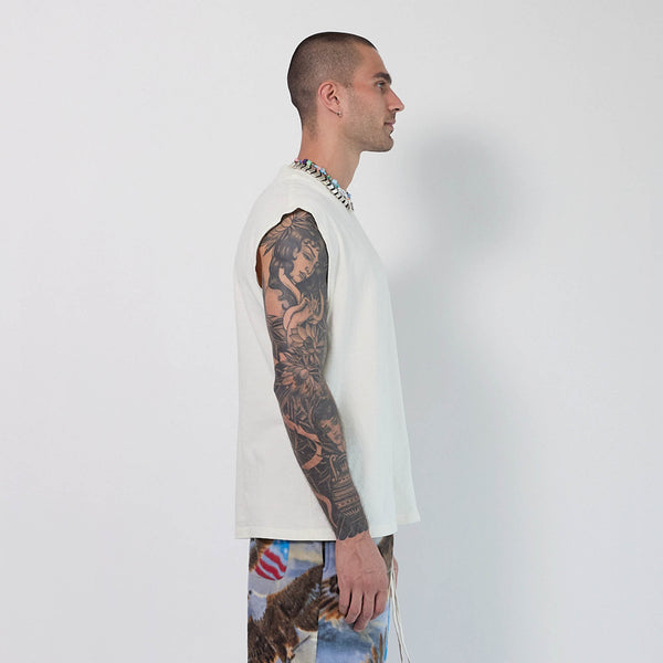 Daniel Patrick Standard Gym Tank Tops Natural