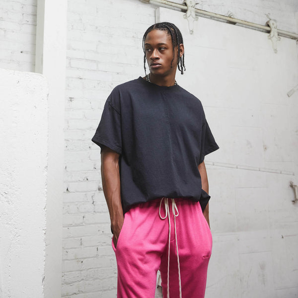 Daniel Patrick Standard Tee Tops Washed Black