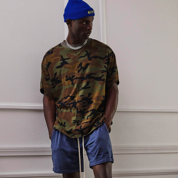 Daniel Patrick Surplus Standard Tee Tops Camo