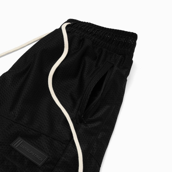 Daniel Patrick Icon Mesh Gym Short Bottoms Black + Black