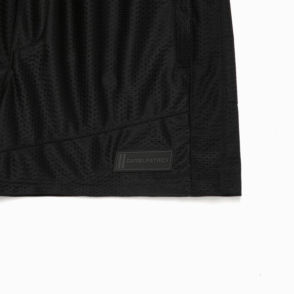 Daniel Patrick Icon Mesh Gym Short Bottoms Black + Black