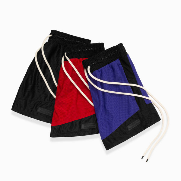 Daniel Patrick Icon Mesh Gym Short Bottoms Ultra Violet + Black