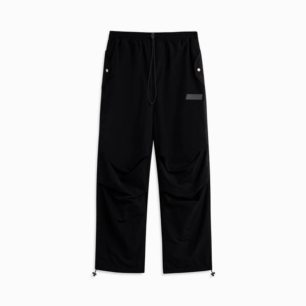 Daniel Patrick Parachute Military Bungee Pant Bottoms Black