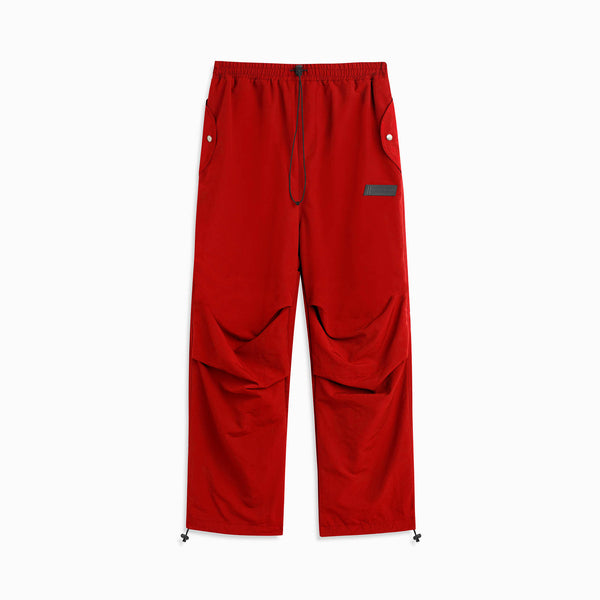 Daniel Patrick Parachute Military Bungee Pant Bottoms Red