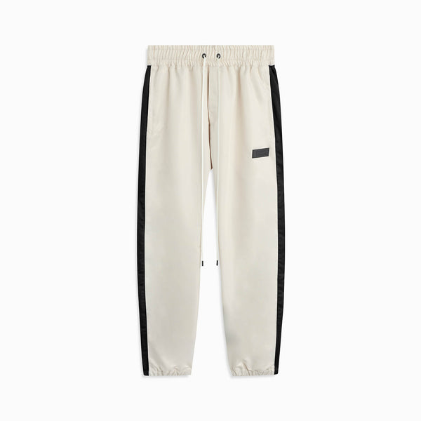 daniel patrick parachute track pant 1.5 Bottoms ivory + black