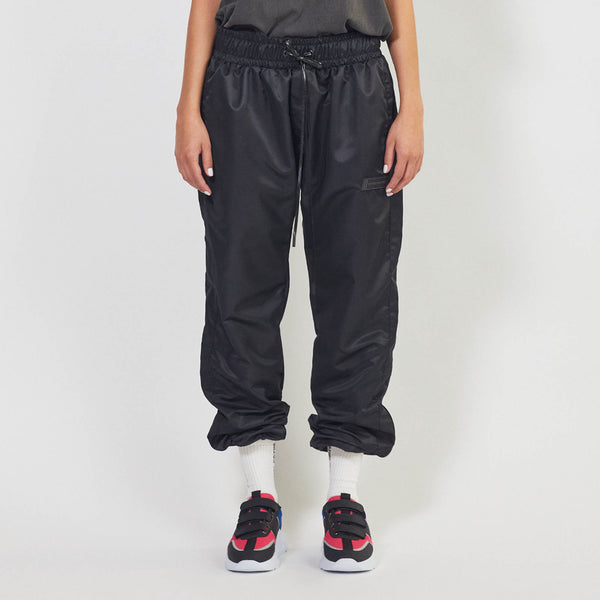 Daniel Patrick Parachute Track Pant 2.5 Bottoms Black + Black