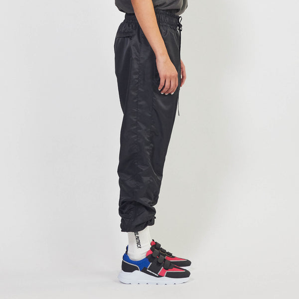 Daniel Patrick Parachute Track Pant 2.5 Bottoms Black + Black