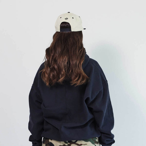 Daniel Patrick Stadium Snapback Accessories Bone + Black