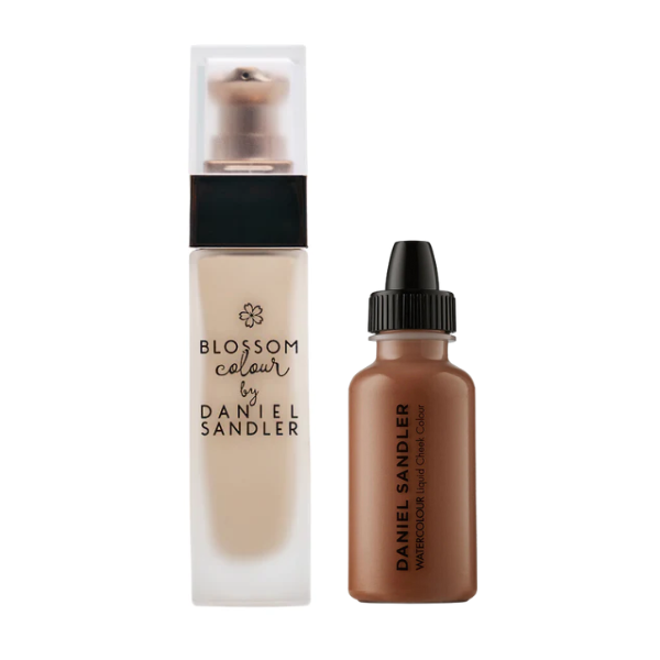 daniel sandler Beauty Glow Primer and Hot Totty Watercolour Liquid Bronzer Bundle
