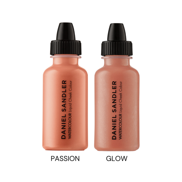 daniel sandler Watercolour Liquid Cheek Colour Duo Glow and Passion