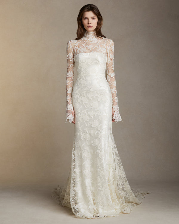 danielle frankel Adena GOWN IVORY