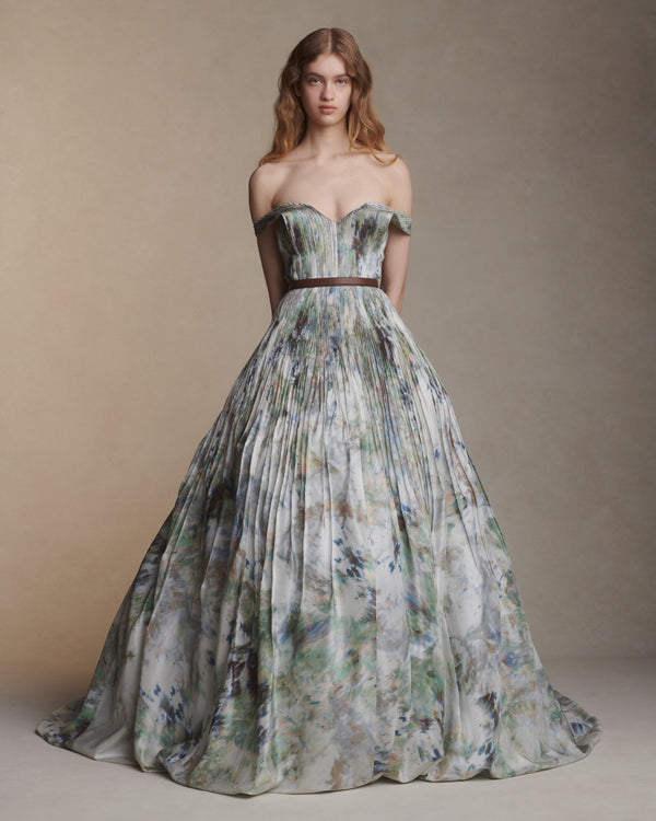 danielle frankel Alora GOWN IVORY