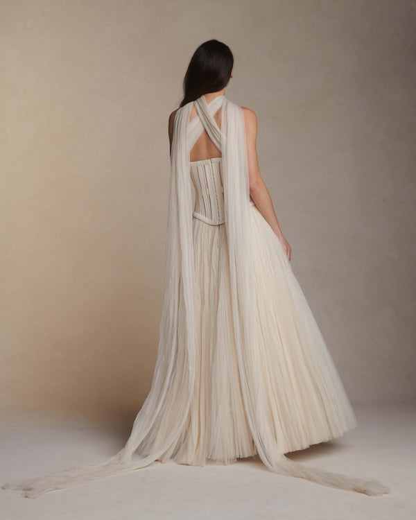 Danielle Frankel Anika GOWN IVORY