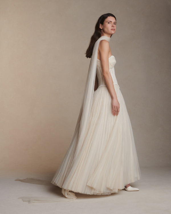 Danielle Frankel Anika GOWN IVORY