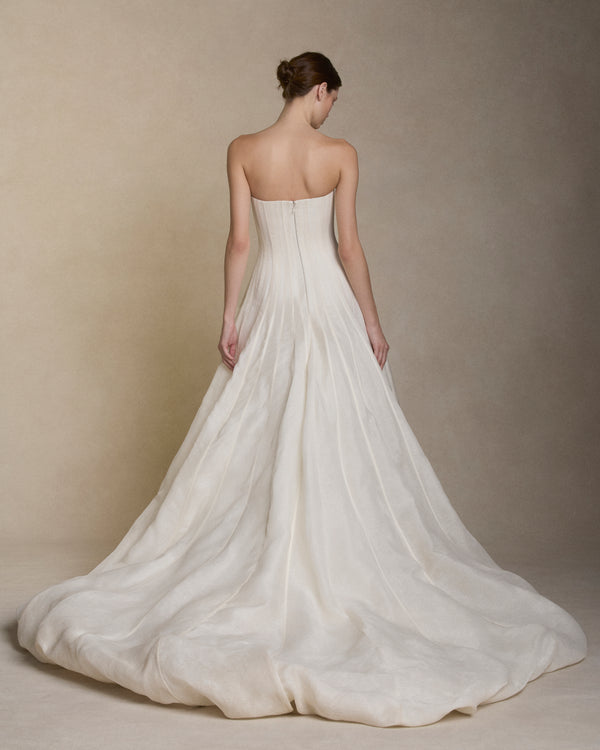Danielle Frankel Arabella GOWN LIGHT IVORY