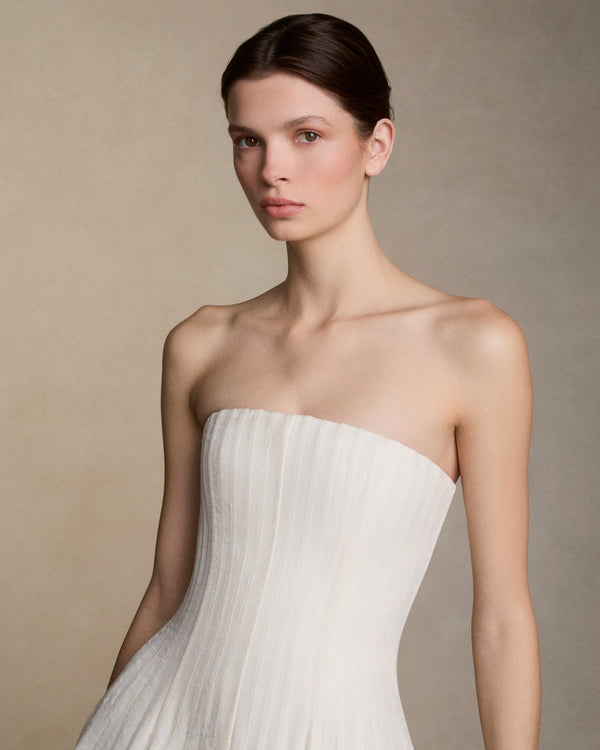 Danielle Frankel Arabella GOWN LIGHT IVORY