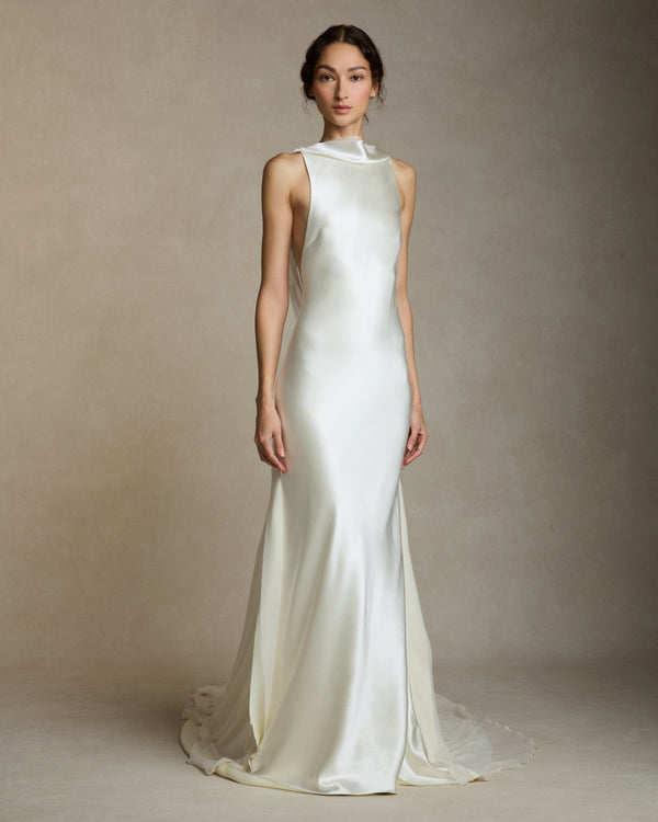 Danielle Frankel Arlo GOWN PEARL