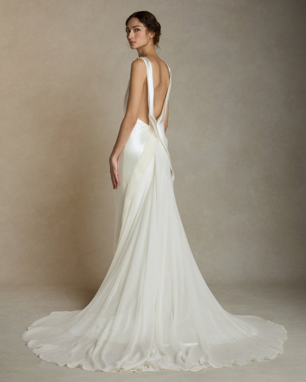 Danielle Frankel Arlo GOWN PEARL