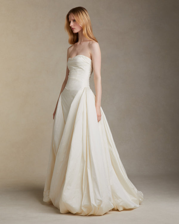 Danielle Frankel Bex Tissue Taffeta GOWN IVORY