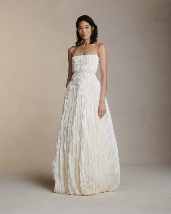 danielle frankel Camille GOWN LIGHT IVORY