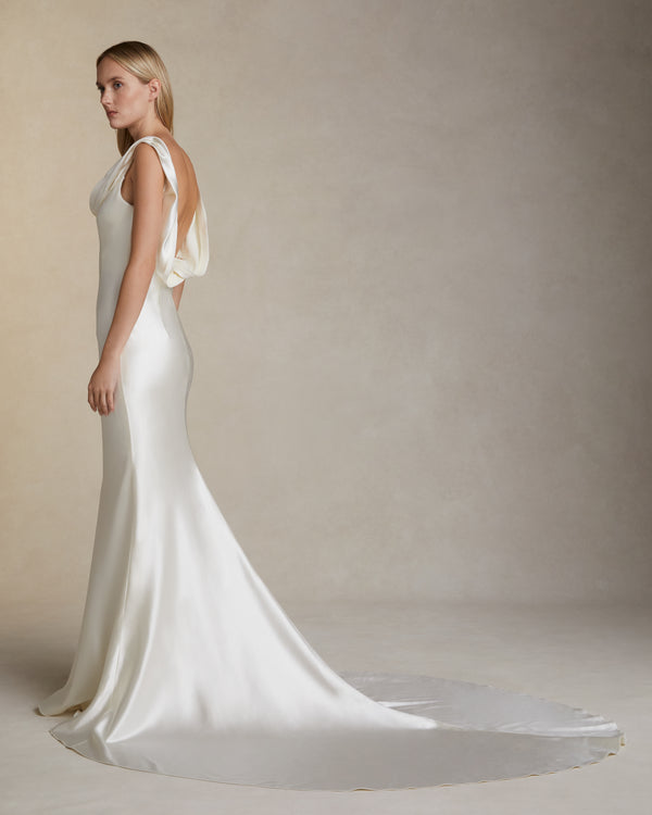 Danielle Frankel Chiara GOWN PEARL
