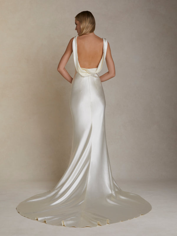 Danielle Frankel Chiara GOWN PEARL
