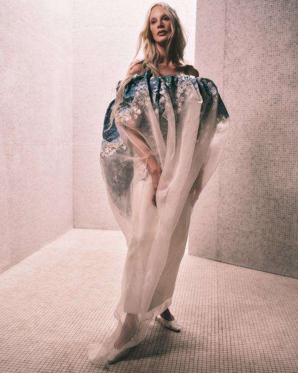 Danielle Frankel Clementine GOWN PEARL