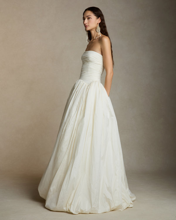 Danielle Frankel Drew GOWN IVORY