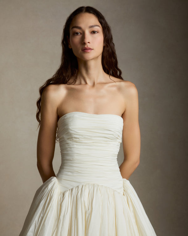 Danielle Frankel Drew GOWN IVORY
