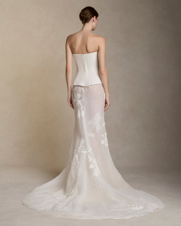 Danielle Frankel Dylan SKIRT LIGHT IVORY