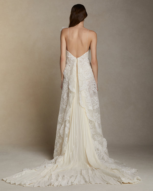 Danielle Frankel Edie GOWN BISQUE