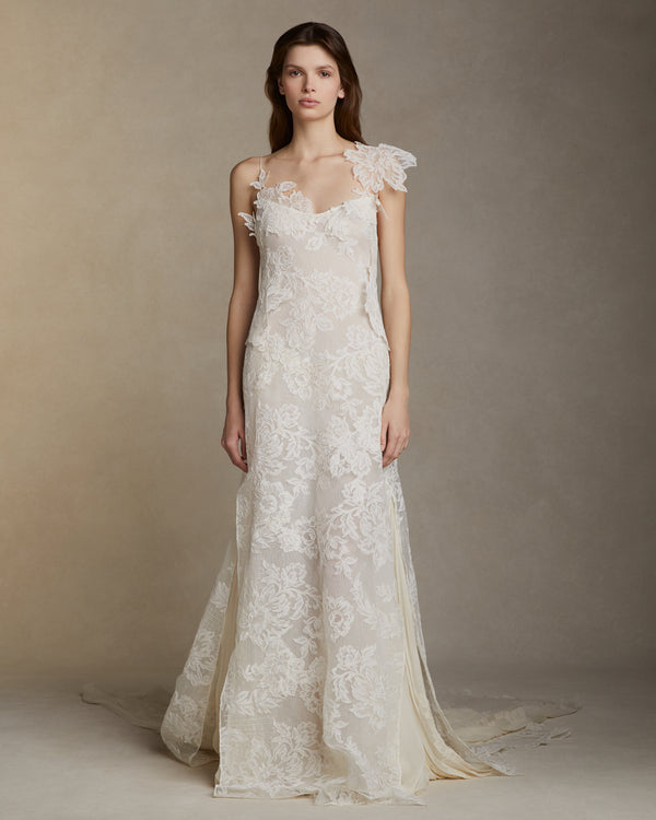 danielle frankel Edie GOWN BISQUE