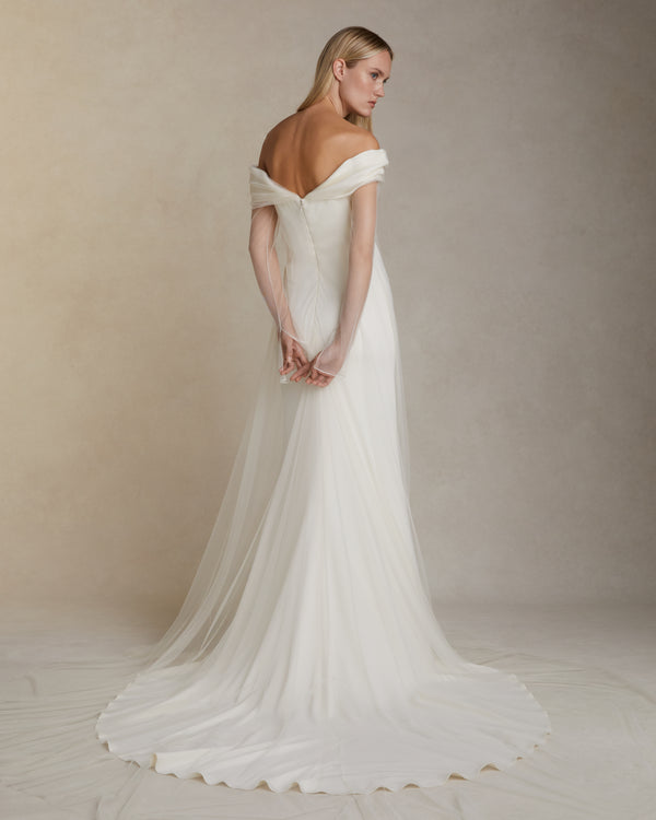 Danielle Frankel Eloise GOWN PEARL