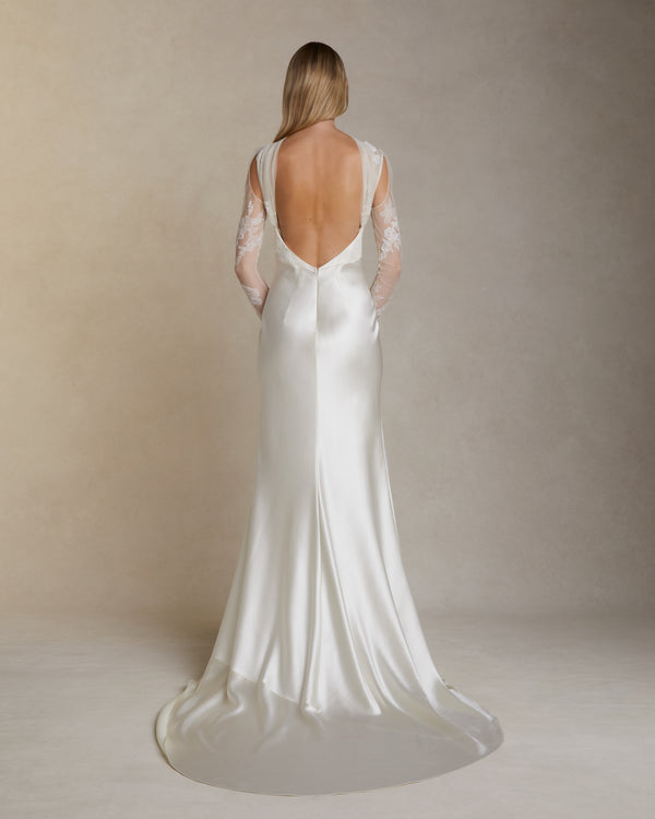 Danielle Frankel Esme GOWN PEARL