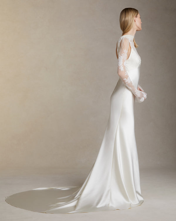 Danielle Frankel Esme GOWN PEARL