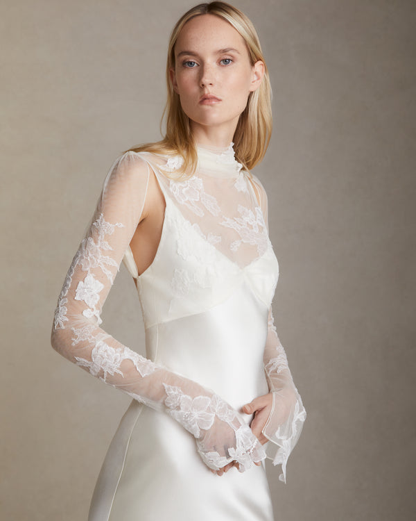 Danielle Frankel Esme GOWN PEARL