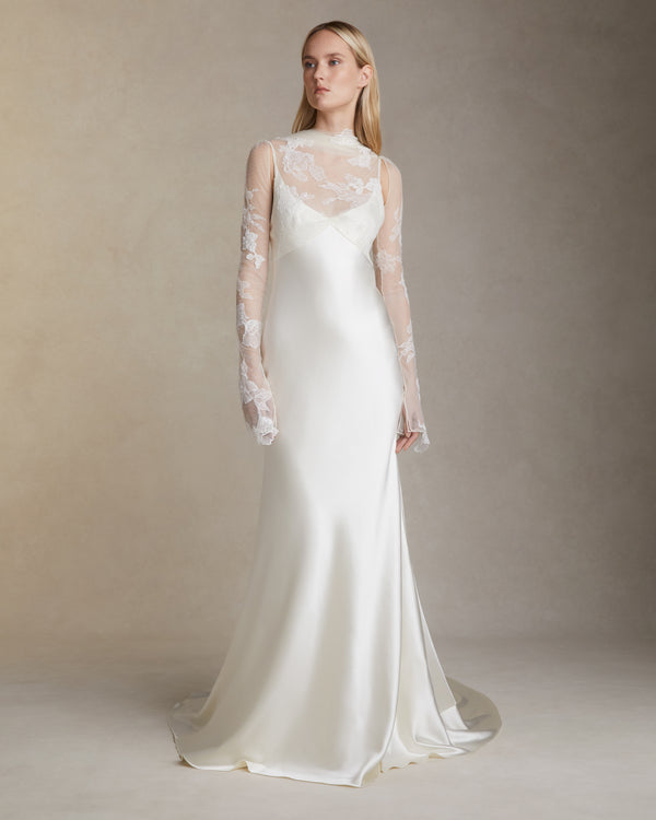 danielle frankel Esme GOWN PEARL