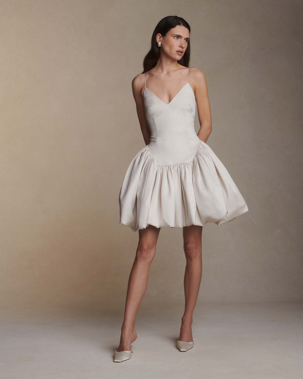 danielle frankel Estelle DRESS PEARL