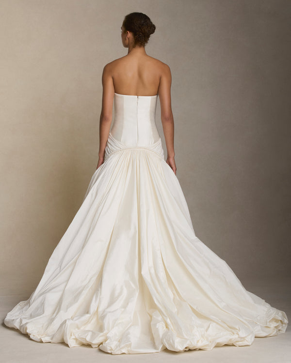 Danielle Frankel Everett GOWN PEARL