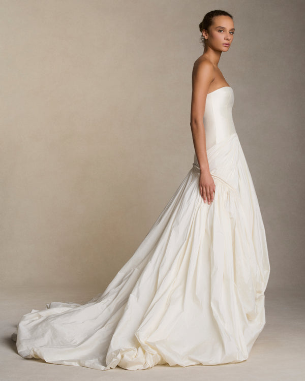Danielle Frankel Everett GOWN PEARL