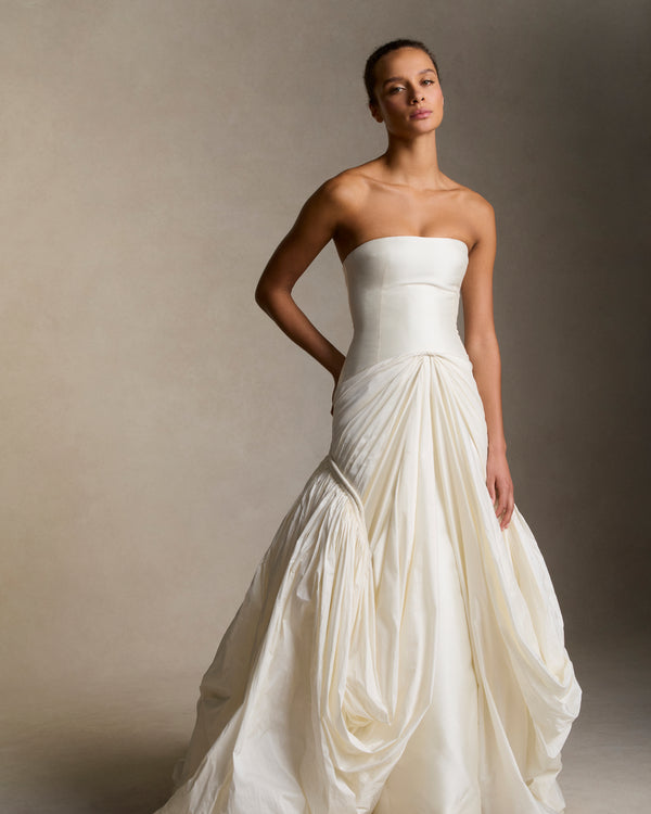 Danielle Frankel Everett GOWN PEARL