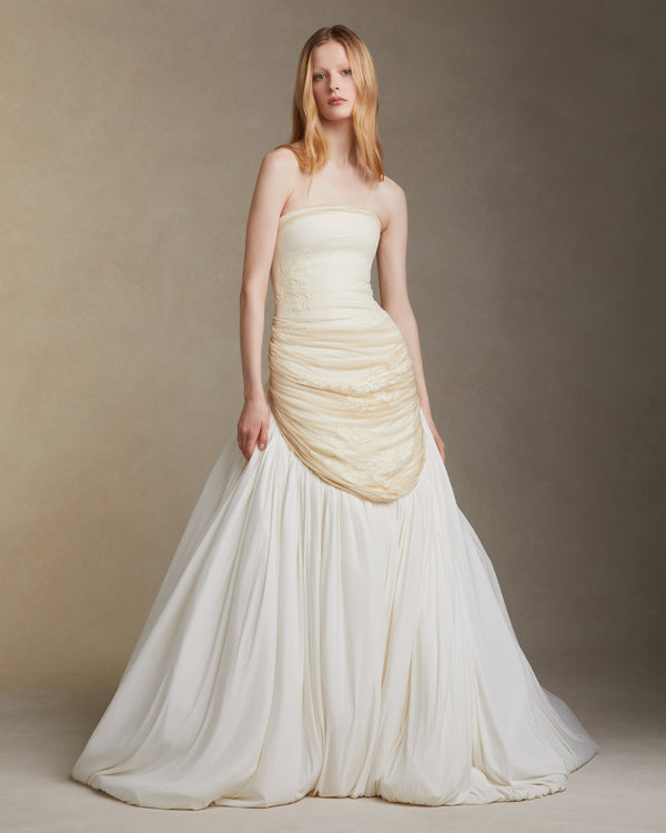 danielle frankel Fischer GOWN PORCELAIN