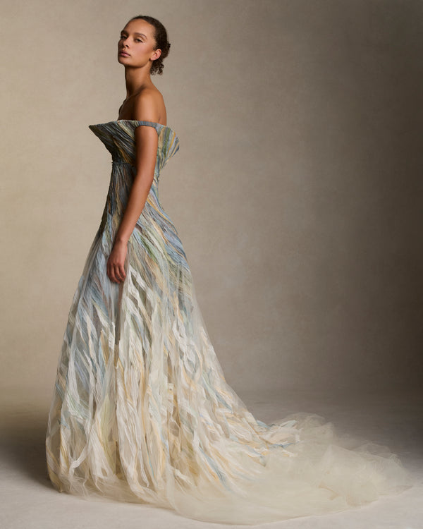 Danielle Frankel Gale GOWN MULTI