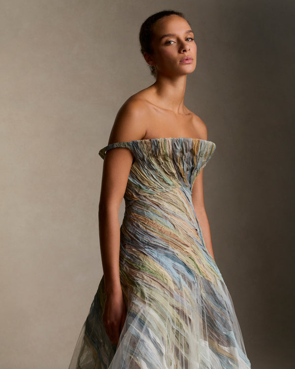 Danielle Frankel Gale GOWN MULTI